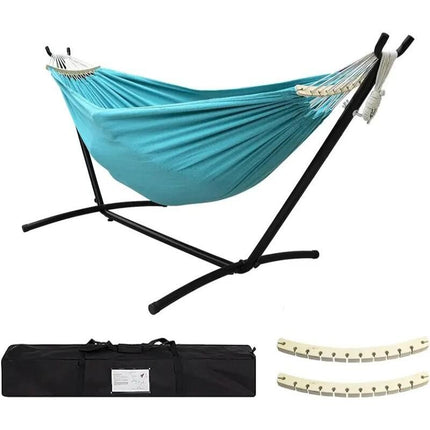 Luxurious Double Hammock with Stand - Wnkrs