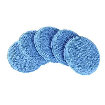 5" Ultra Soft Microfiber Wax Applicator Pad with Finger Pocket - Wnkrs