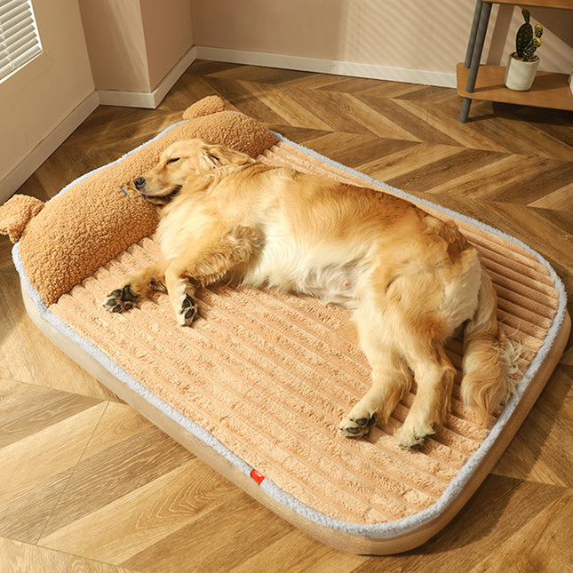 Sofá cama suave y cálido para mascotas en invierno, para perros y gatos pequeños y medianos