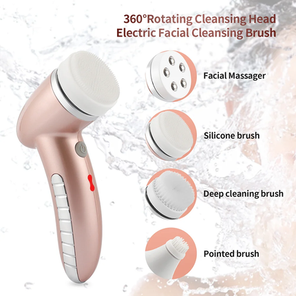 4-IN-1 Electric Facial Massage & Deep Pore Cleaner - Wnkrs