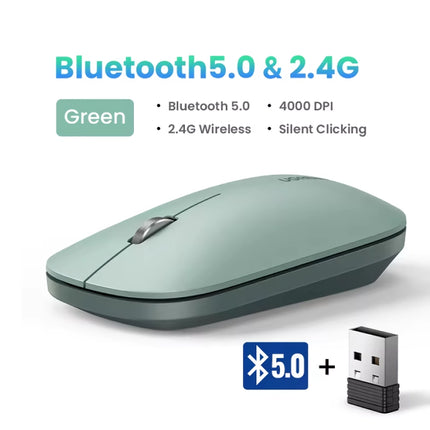 Dual-Mode Wireless Bluetooth Mouse