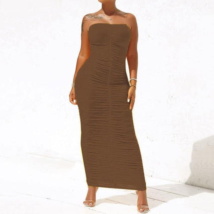 Women's Bodycon Maxi Dress - Wnkrs