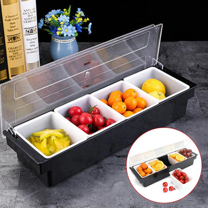 Multifunctional Fruit Box With Hinged Cover - Wnkrs