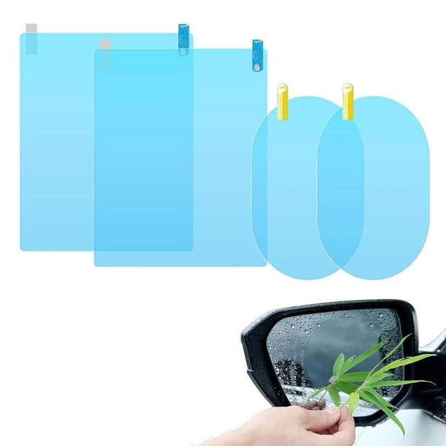 Anti-Fog Car Mirror & Window Protective Film (4Pcs Set) - Wnkrs