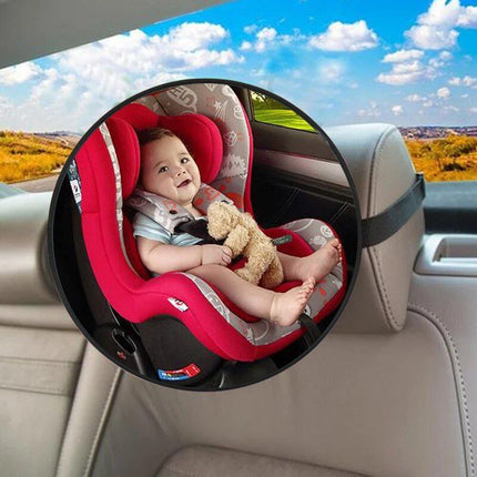 17x17cm Baby Car Mirror - Safety View Back Seat Mirror - Wnkrs