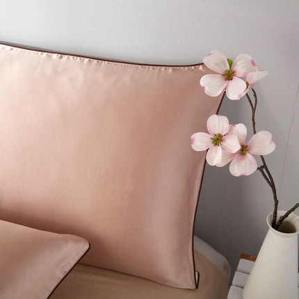 Silk satin plain single pillowcase - Wnkrs