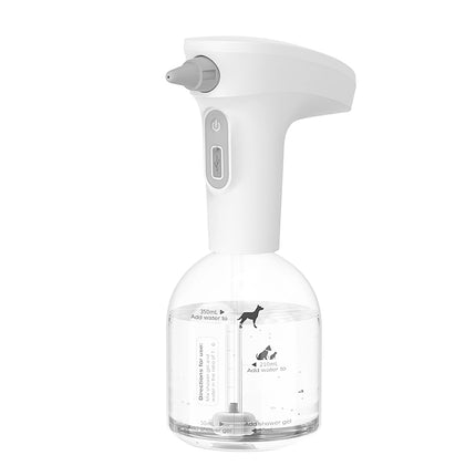 Distributeur automatique de savon et de shampoing pour animaux de compagnie