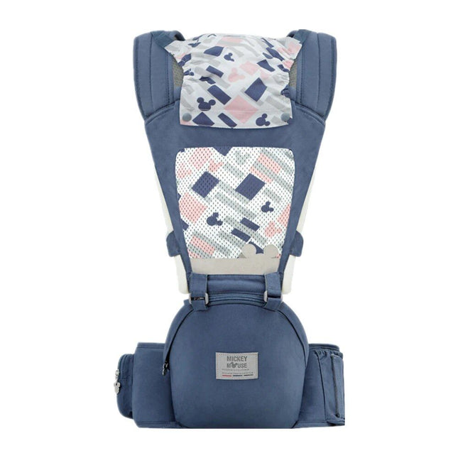 Versatile Baby Carrier with Hip Seat, Breathable & Adjustable Strap - Wnkrs