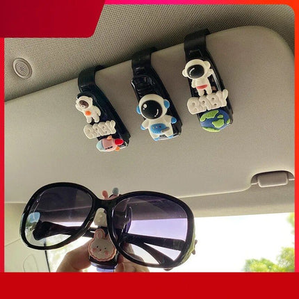 Compact Car Sun Visor Organizer with Sunglasses Holder - Wnkrs