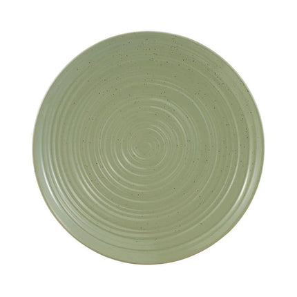 16-Piece Sage Green Artisanal Stoneware Dinnerware Set - Wnkrs