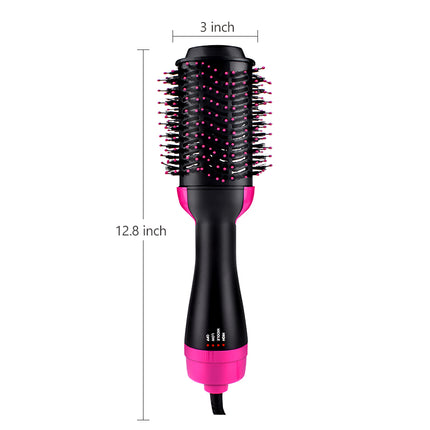 Sèche-cheveux et volumateur 3 en 1 Brosse à air chaud ronde