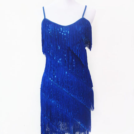 Women's Sequined Retro Dress - Wnkrs