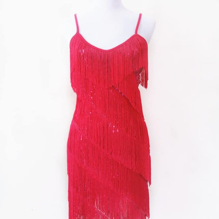 Women's Sequined Retro Dress - Wnkrs