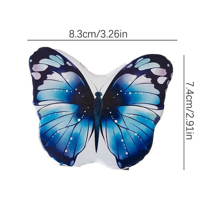 Miroir de maquillage compact et pliable en forme de papillon