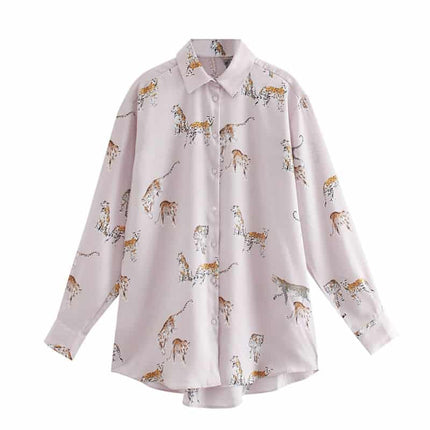 Women's Long Sleeved Blouse - Wnkrs