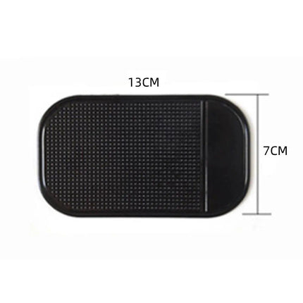 13x7cm Car Dashboard Non-Slip Sticky Pad: Multipurpose Silicone Anti-Skid Mat for Perfumes, Phones, and More - Wnkrs