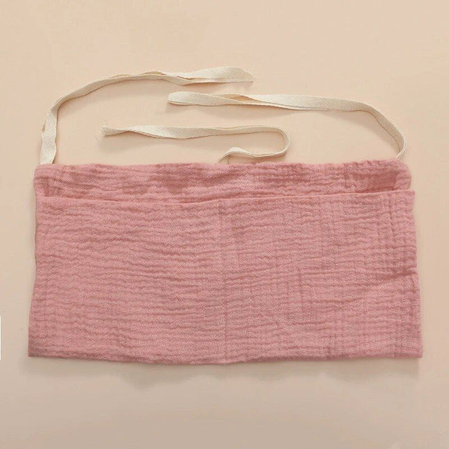 Multifunctional Cotton Baby Crib Organizer (39x20cm) - Wnkrs