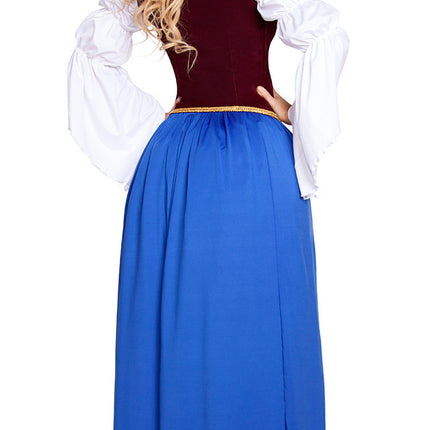 European Size Halloween Costume German Beer Festival Costume Bavarian National Performance Costume