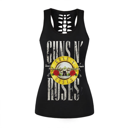 Rock Style Skull Women's Tank Top - Wnkrs