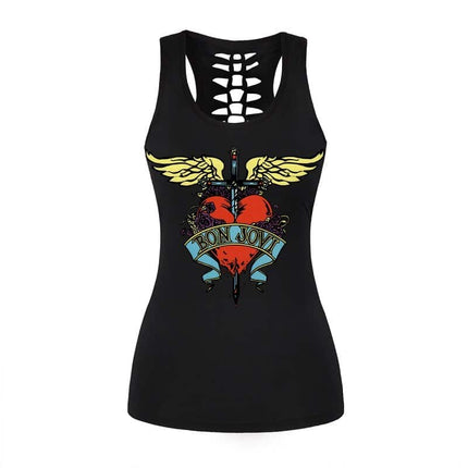 Rock Style Skull Women's Tank Top - Wnkrs