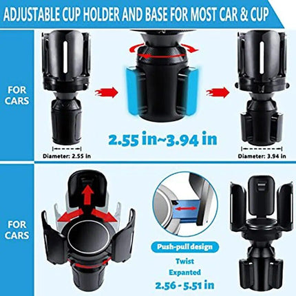 Universal Car Cup Holder Expander - Wnkrs