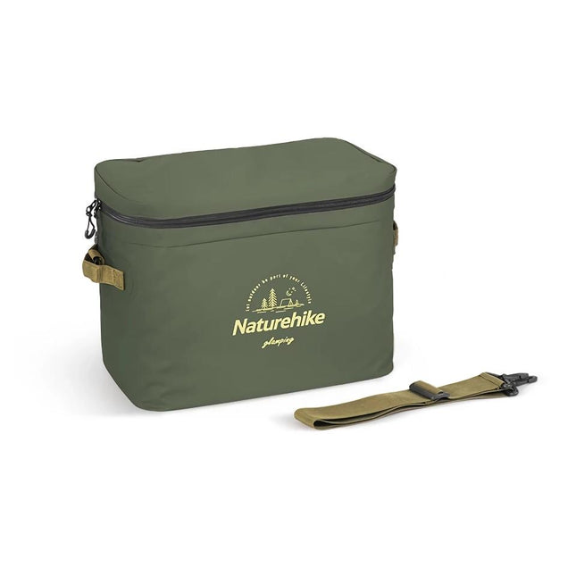 Bolsa refrigeradora para acampar con hielo, impermeable, de 20 l