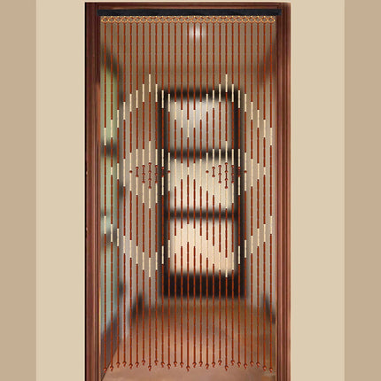 Eco-Friendly Bamboo & Wood Beaded Curtain for Doorways - Wnkrs