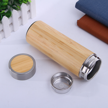 Stainless steel bamboo shell mug - Wnkrs