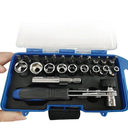 23-Piece Ratchet Wrench and Screwdriver Set - Wnkrs