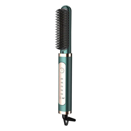 Electric Professional Negative Ion Hair Straightener Brush Curling Hot Comb - Wnkrs