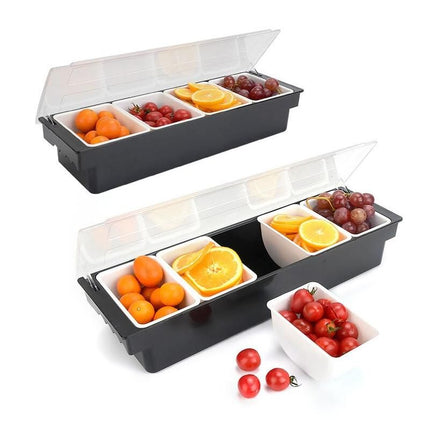 Multifunctional Fruit Box With Hinged Cover - Wnkrs