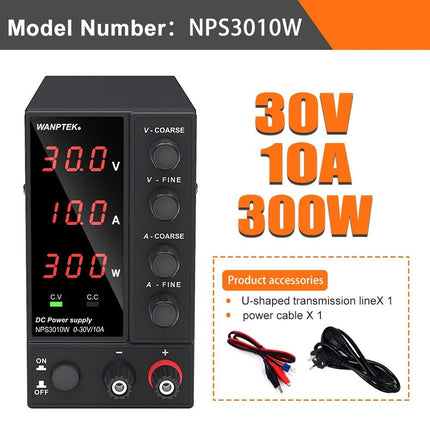 30V 10A Adjustable DC Power Supply - Wnkrs