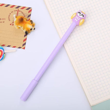 24 Pcs Animal Cute Owl Gel Ink Pens - Wnkrs