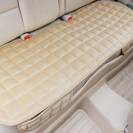 Universal Plush Car Seat Cover with Anti-Slip Cushioning for All Seasons - Wnkrs