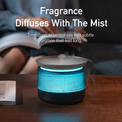 Diffuseur d'aromathérapie ultrasonique USB Type-C avec lampe de nuit et humidificateur 200 ml