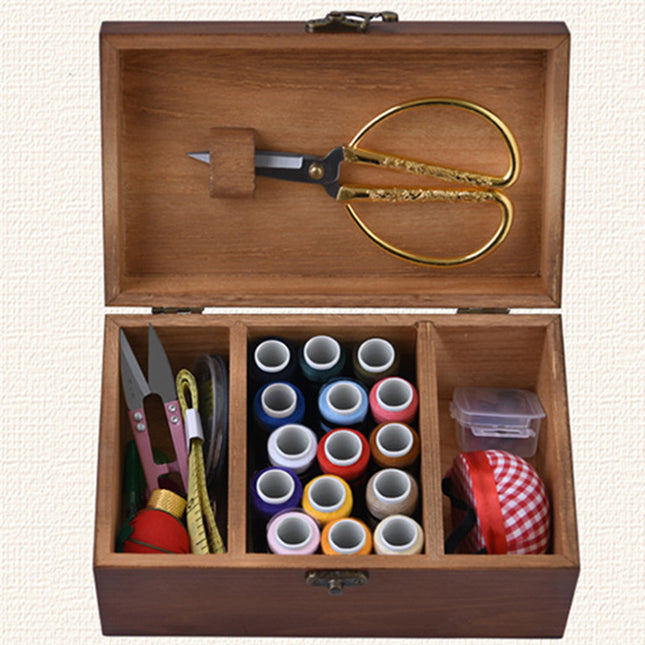 Solid wood sewing box - Wnkrs