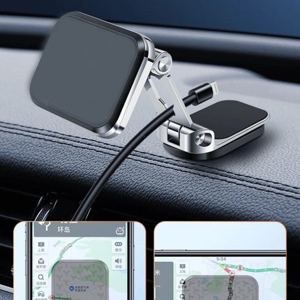 720° Dual-Rotating Universal Magnetic Car Phone Holder - Wnkrs