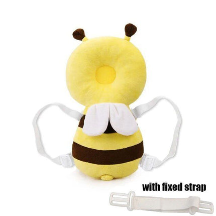 Cartoon Bee Baby Head Back Protector - Wnkrs