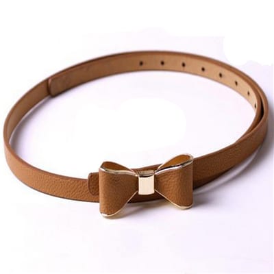 Women's Belt with Bowknot - Wnkrs