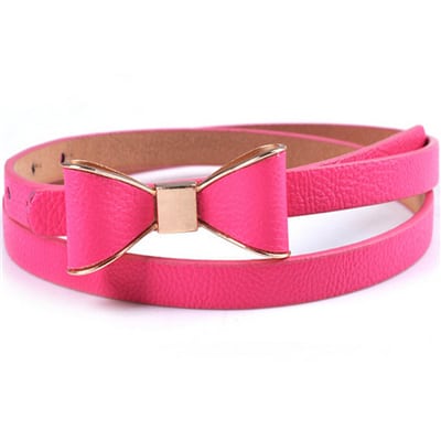 Women's Belt with Bowknot - Wnkrs