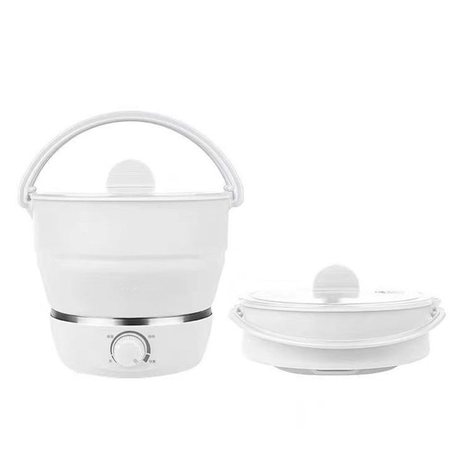 Portable Travel Folding Electric Cooker Multifunctional Electric Hot Pot Food Grade Silicone Dormitory Mini Electric Cooker - Wnkrs