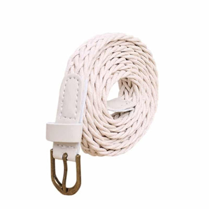 Women’s Casual Braided Leather Belt - Wnkrs