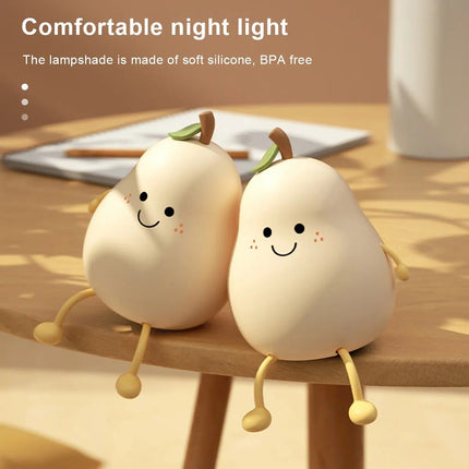 Cute Pear Night Light - Wnkrs