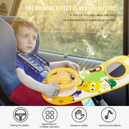 Interactive Toddler Steering Wheel Toy for Early Learning and Play - Wnkrs