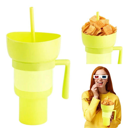 Multi-Purpose Portable Snack and Drink Tumbler - Wnkrs