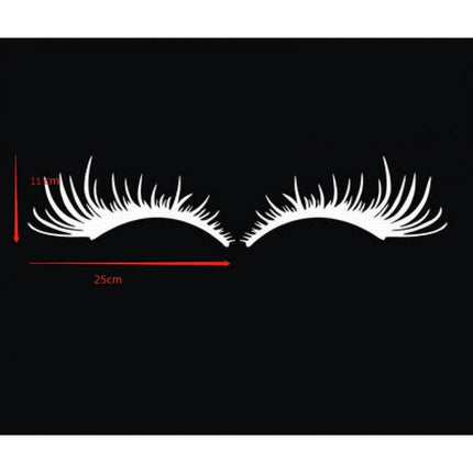 Reflective Car Headlight Eyebrow Stickers - Wnkrs