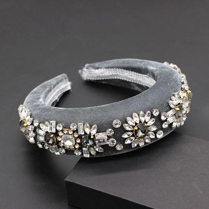 Women's Wide Baroque Pearl Decorated Headband - Wnkrs