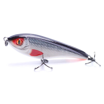 Leurre de pêche Jerkbait à immersion lente de 68 mm