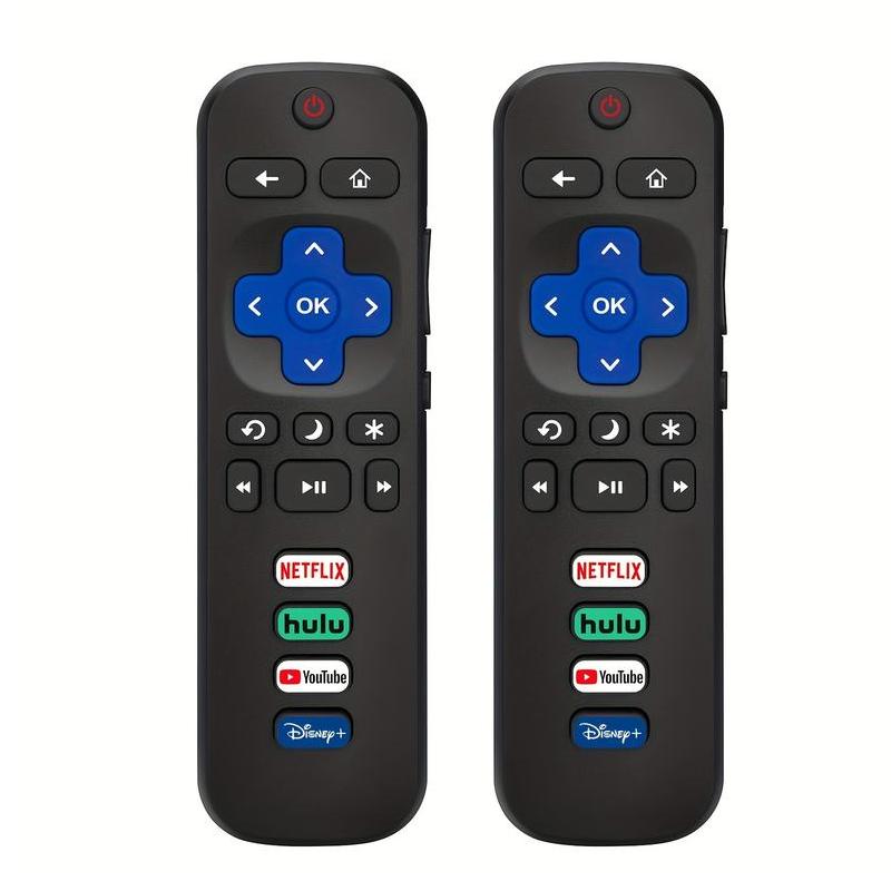 2 Pack Replacement Remote Controls for Roku Smart TV
