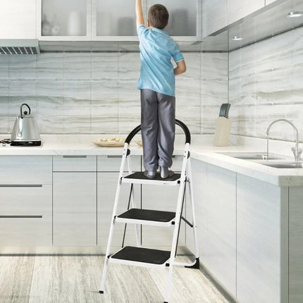 Heavy Duty 3-Step Ladder - Wnkrs